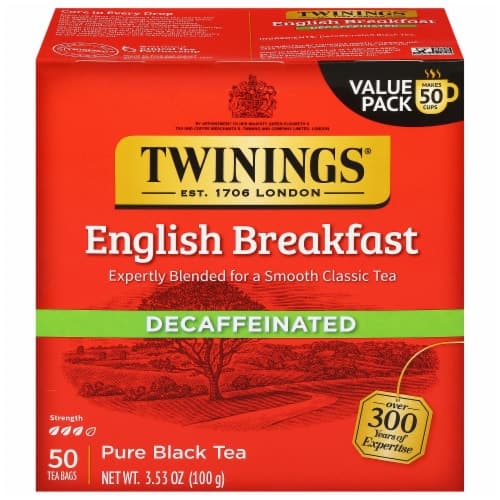 Twining Tea Tea Englsh Brkfst Decaf - 50 Bag