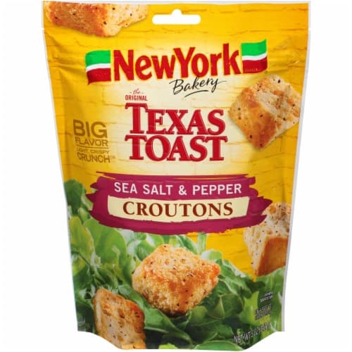 New York Bakery Croutons, Sea Salt & Pepper