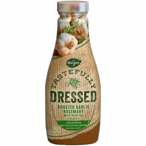 Marzetti Tastefully Dressed Roasted Garlic Rosemary With Olive Oil Vinaigrette