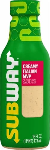Subway Creamy Italian Mvp Sauce