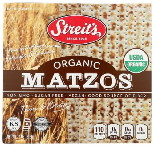 Streit'S Original Flour & Water Matzos