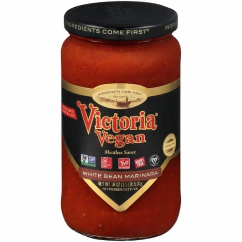 Victoria Vegan White Bean Marinara Sauce