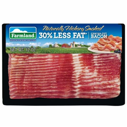 Farmland Reduced Fat Center Cut Naturally Hickory Smoked Bacon