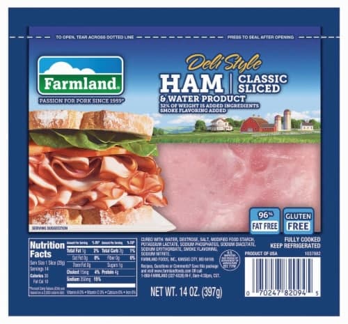 Farmland Classic Sliced Deli Style Ham