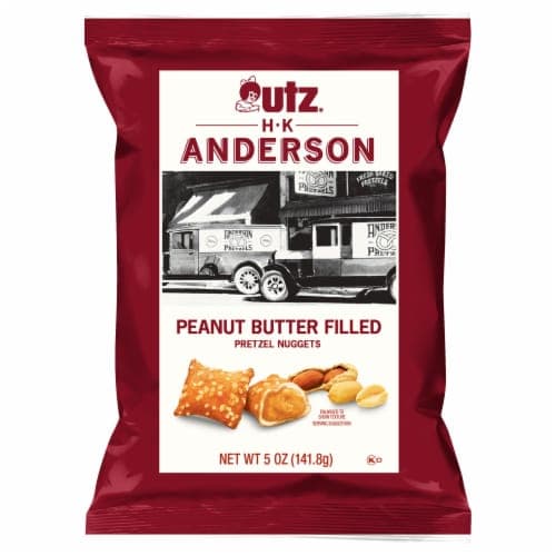 Utz Hk Anderson Peanut Butter Filled Pretzel Nuggets