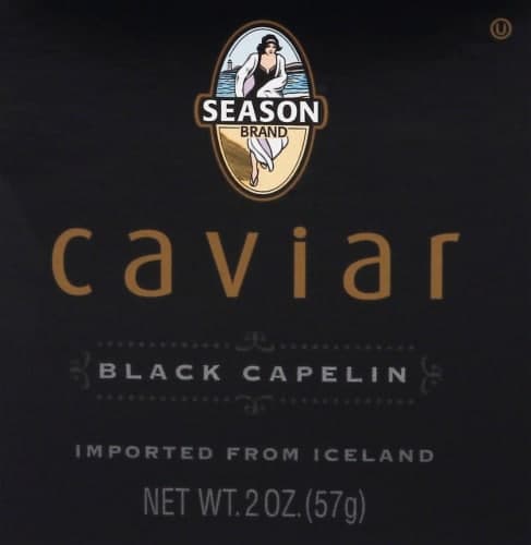 Season Black Capelin Caviar