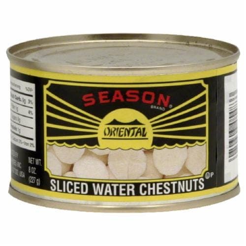Season Brand Sliced Water Chestnuts