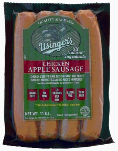 Usinger'S Smoked Chicken And Apple Sausage