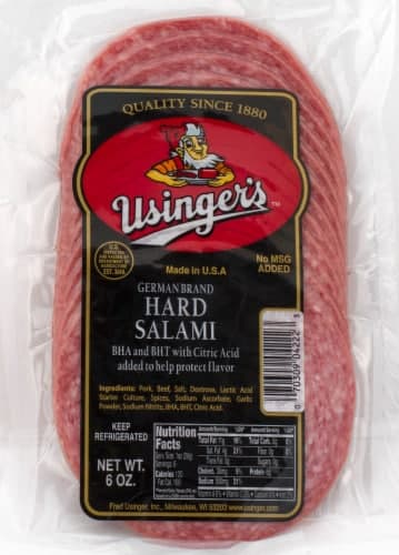 Usinger'S Sliced German Salami