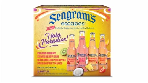 Seagrams Escapes Hola Paradise Variety In Cans