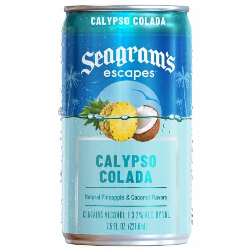 Seagrams Escapes Calypso Colada Single Cans