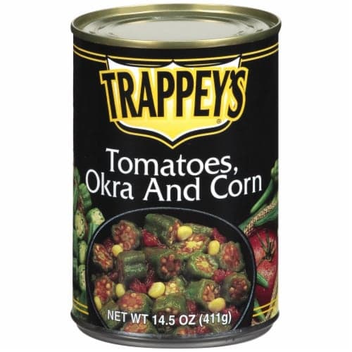 Trappey'S Tomatoes Okra And Corn