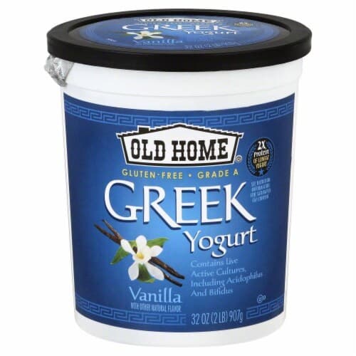 Old Home Yogurt, Greek, Vanilla