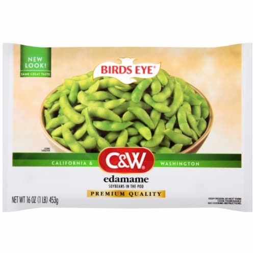 Birds Eye C&W Edamame Soybeans In The