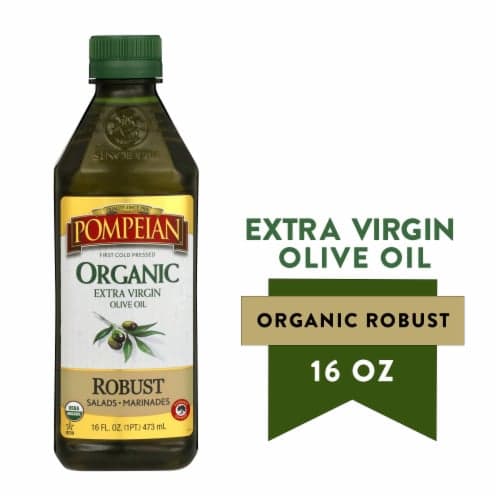 Pompeian Olive Oil Organic Extra Virgin Full-Bodied Flavor