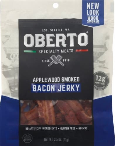 Oberto Bacon Jerky Applewood Smoked