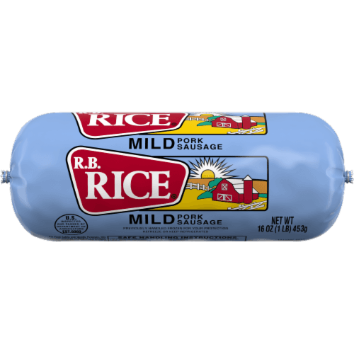 R.B. Rice Mild Pork Sausage Roll