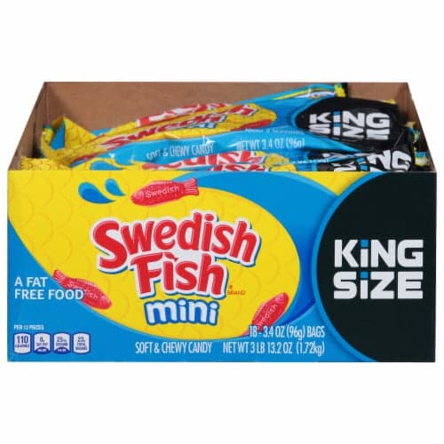 Swedish Fish Mini Candy King Size