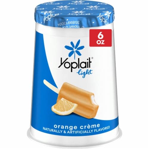 Yoplait Light Yogurt Fat Free Orange Creme