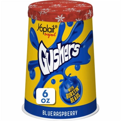 Yoplait Yogurt, Low Fat, Blue Raspberry, Original