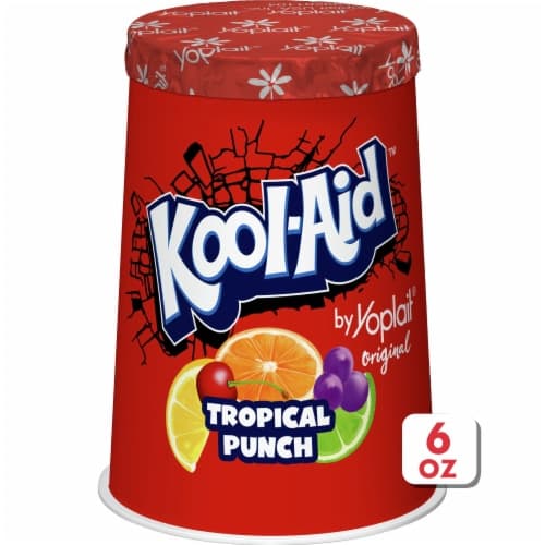 Yoplait Original Kool-Aid Tropical Punch Low Fat Yogurt