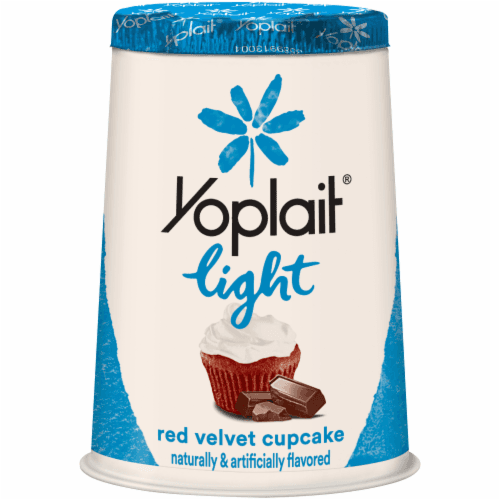 Yoplait Light Fat Free Yogurt Red Velvet Cupcake