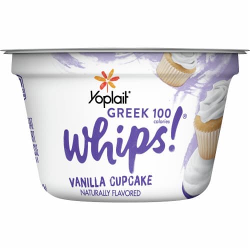 Yoplait Yogurt Mousse, Low Fat, Vanilla Cupcake