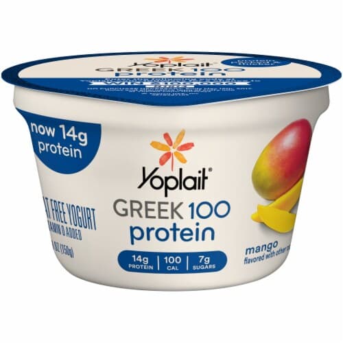 Yoplait Yogurt, Greek, Fat Free, Mango