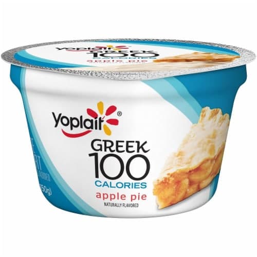 Yoplait Greek 100 Yogurt, Fat Free, Apple Pie