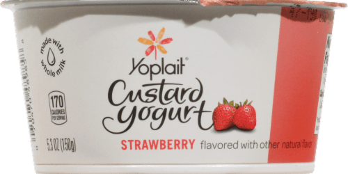 Yoplait Strawberry Custard Yogurt