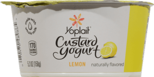 Yoplait Lemon Custard Yogurt