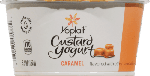 Yoplait Caramel Custard Yogurt