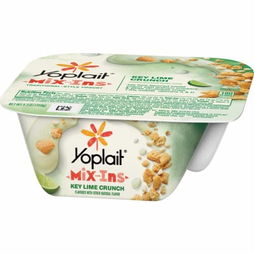 Yoplait Mix-Ins Yogurt, Traditional-Style, Key Lime Crunch