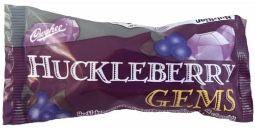 Huckleberry Gems Candy Bar