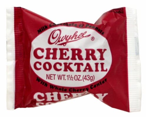 Cherry Cocktail Milk Chocolate Peanut Candy Bar