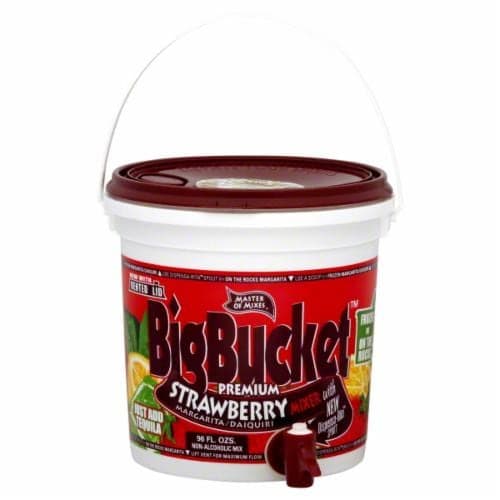Master Of Mixes Bigbucket Mixer, Premium, Strawberry Daiquiri/Margarita