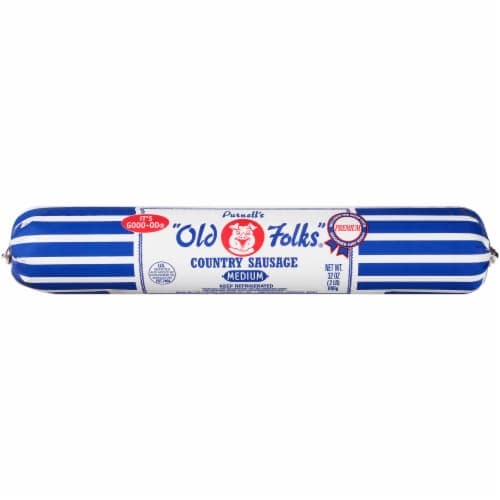 Purnell'S Old Folks Medium Country Sausage Roll