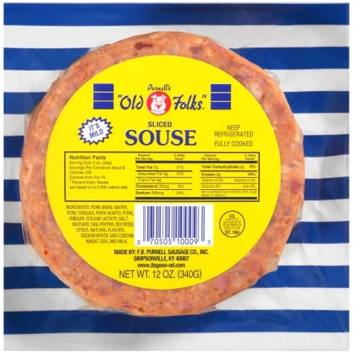 Purnell'S "Old Folks" Sliced Mild Souse