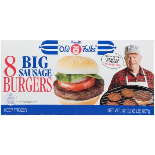 Purnell'S Old Folks Big Sausage Burgers