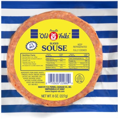 Purnell'S Old Folks Sliced Souse