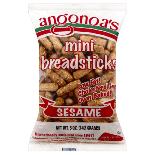 Angonoas Breadsticks, Mini, Sesame