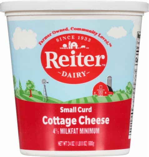 Reiter Dairy Cottage Cheese, Small Curd