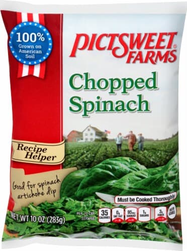 Pictsweet Farms Spinach Chopped Recipe Helper