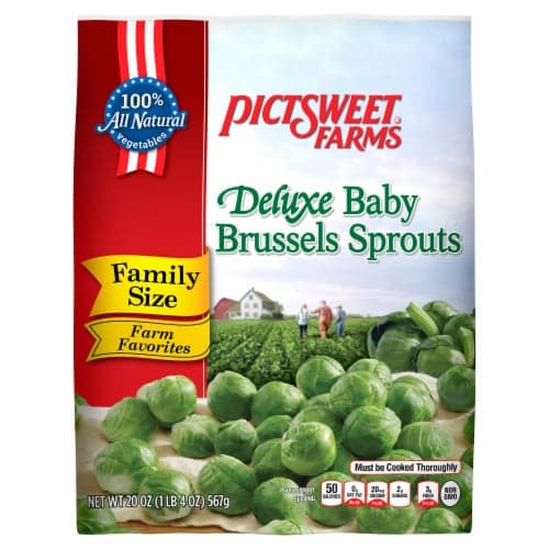 Pictsweet Farms Brussels Sprouts, Baby, Deluxe, Family Size