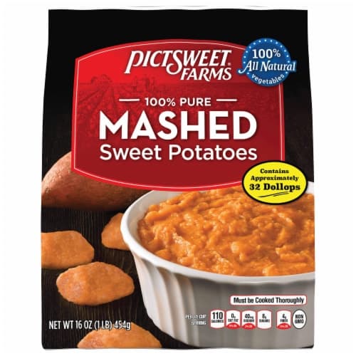 Pictsweet Farms Sweet Potatoes, Mashed, 100% Pure
