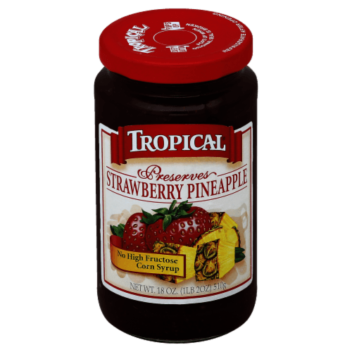 Tropical Strawberry Pinapple Preserves