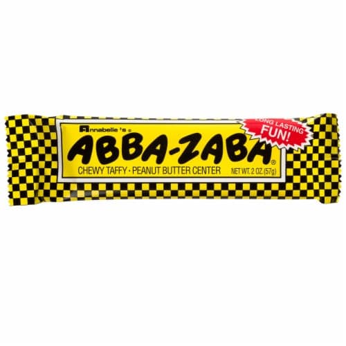 Annabelle'S Abba-Zaba Peanut Butter Center Chewy Taffy Bar