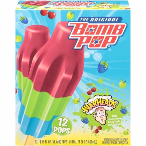 Bomb Pop Pops, The Original, Warheads