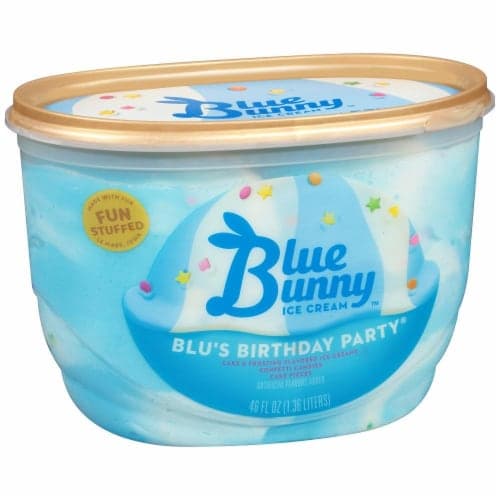 Blue Bunny Ice Cream, Blu'S Birthday Party