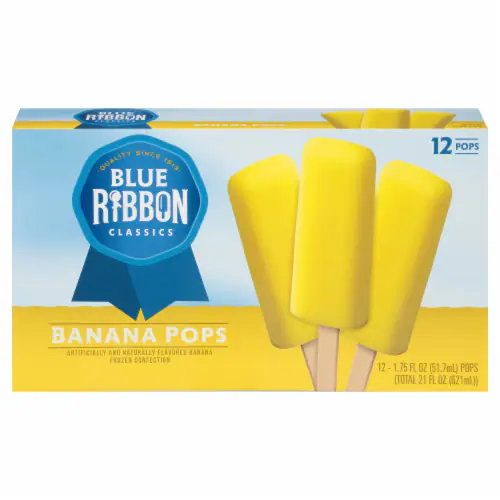 Blue Bunny Banana Pops